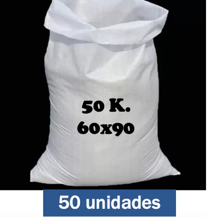 Sacos 50 kilos (60x90) 50 unidades