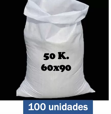 Sacos 50 kilos (60x90) 100 unidades