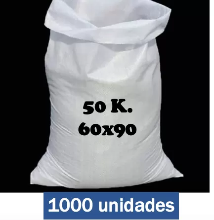 Sacos de 50 kilos (60x90) 1000 unidades